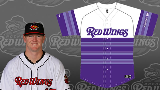 red wings purple jersey