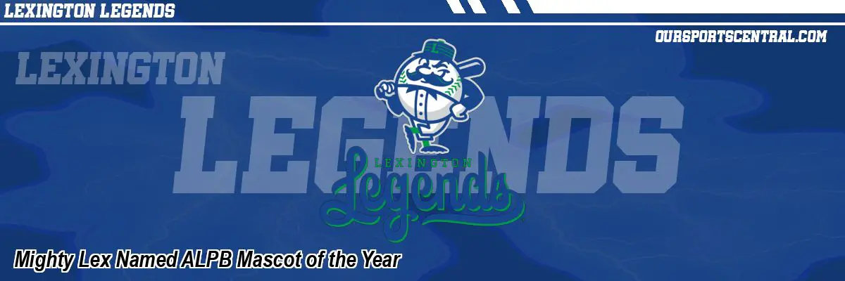 Mighty Lex Named ALPB Mascot of the Year